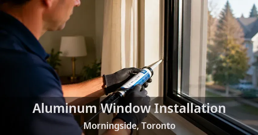 Aluminum Window Installation Morningside, Toronto - ON