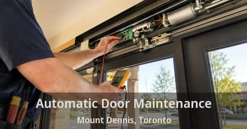 Automatic Door Maintenance Mount Dennis, Toronto - ON