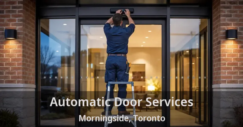 Automatic Door Services Morningside, Toronto - ON