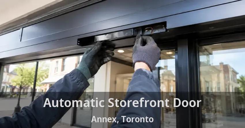 Automatic Storefront Door Annex, Toronto - ON
