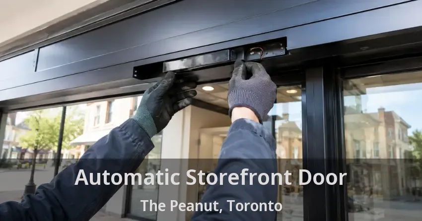 Automatic Storefront Door The Peanut, Toronto - ON