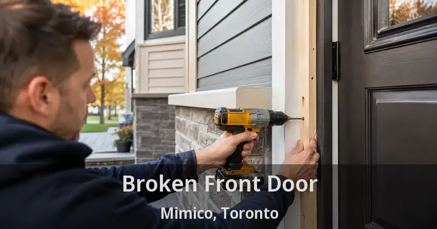 Broken Front Door Mimico, Toronto - ON