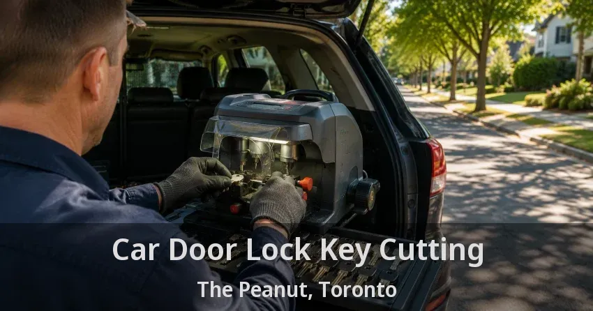 Car Door Lock Key Cutting The Peanut, Toronto - ON