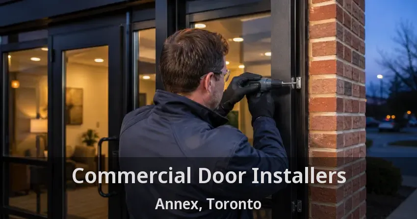 Commercial Door Installers Annex, Toronto - ON
