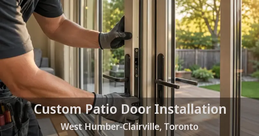 Custom Patio Door Installation West Humber-Clairville, Toronto - ON