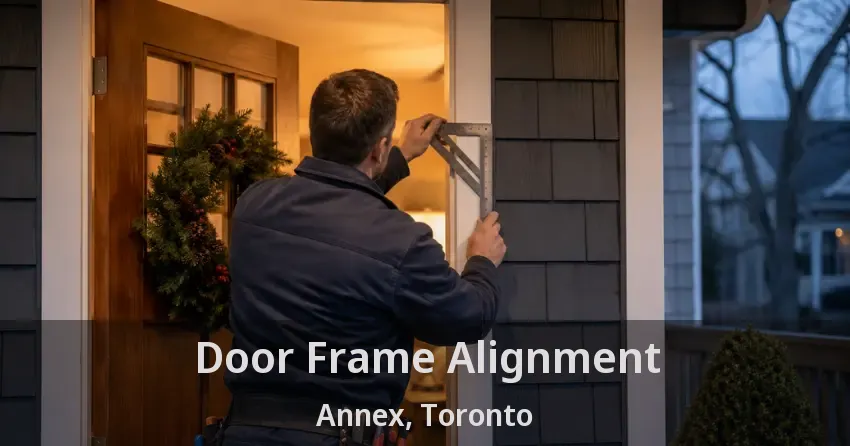 Door Frame Alignment Annex, Toronto - ON