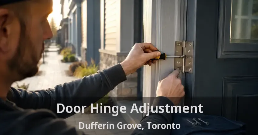 Door Hinge Adjustment Dufferin Grove, Toronto - ON