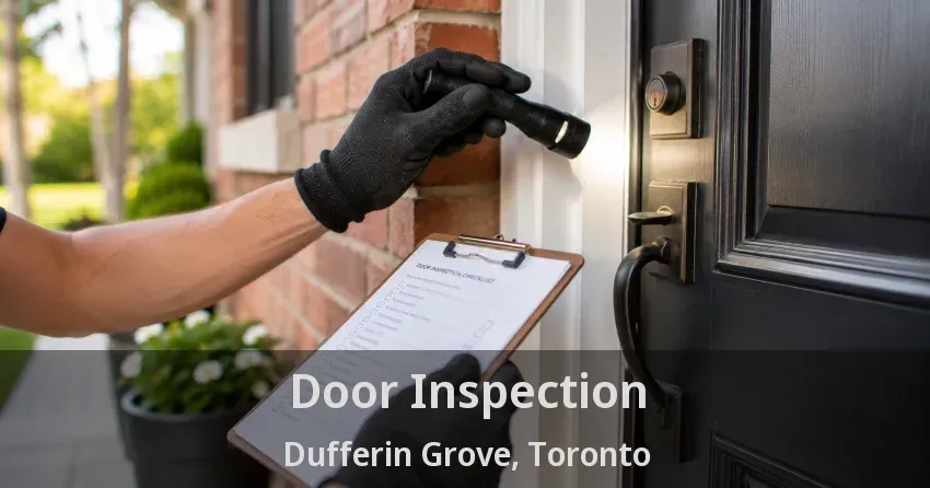 Door Inspection Dufferin Grove, Toronto - ON