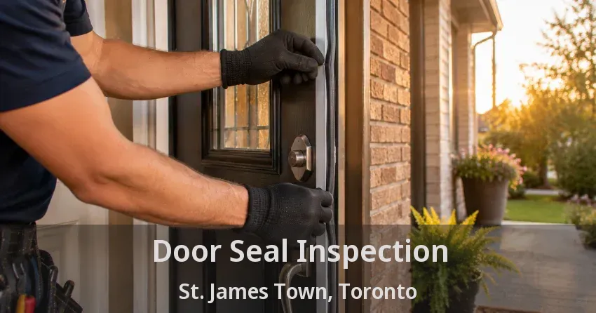 Door Seal Inspection St. James Town, Toronto - ON