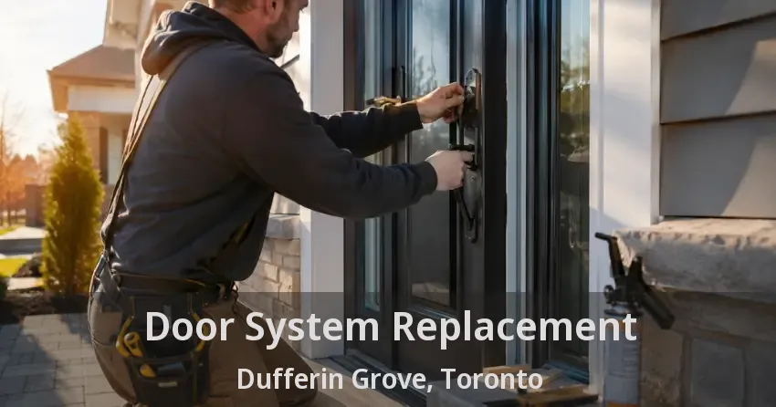 Door System Replacement Dufferin Grove, Toronto - ON