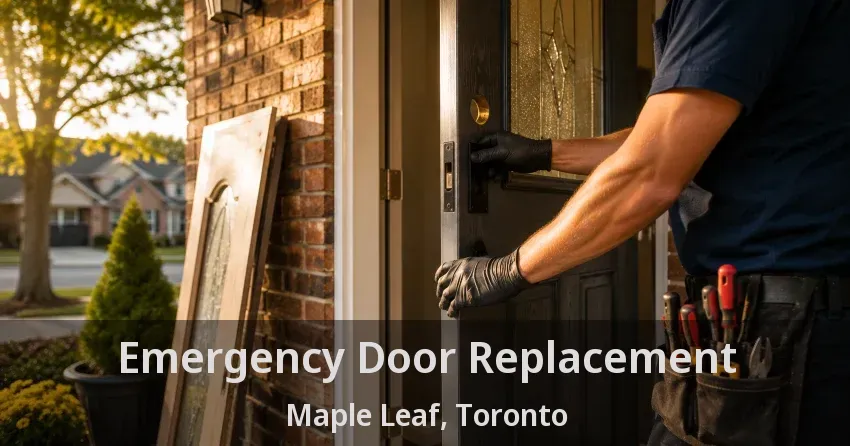 Emergency Door Replacement Maple Leaf, Toronto - ON