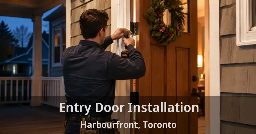 Entry Door Installation Harbourfront, Toronto - ON