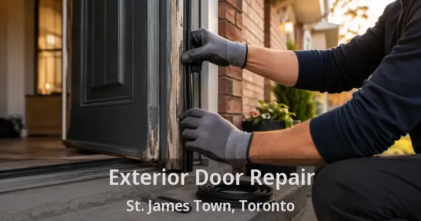 Exterior Door Repair St. James Town, Toronto - ON