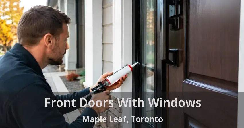 Front Doors With Windows Maple Leaf, Toronto - ON