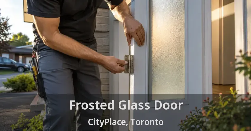 Frosted Glass Door CityPlace, Toronto - ON