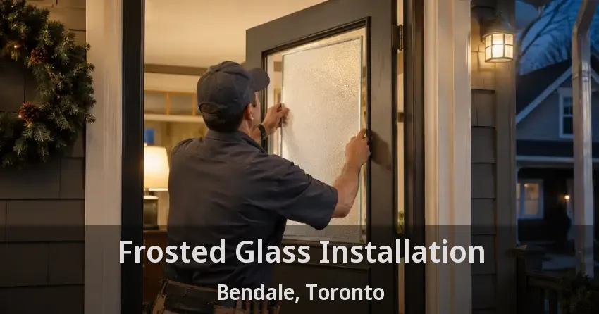Frosted Glass Installation Bendale, Toronto - ON