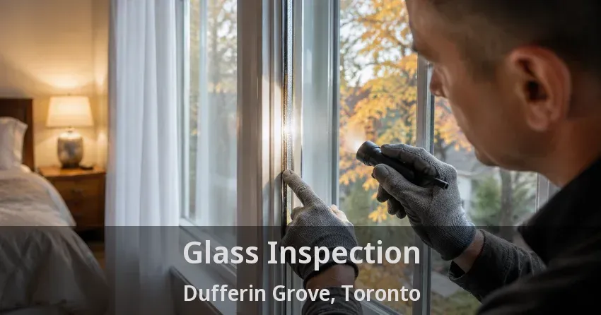 Glass Inspection Dufferin Grove, Toronto - ON