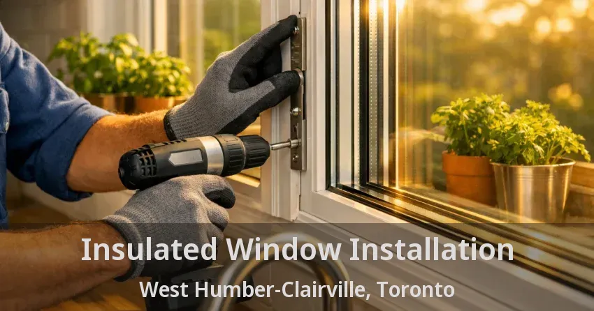 Insulated Window Installation West Humber-Clairville, Toronto - ON