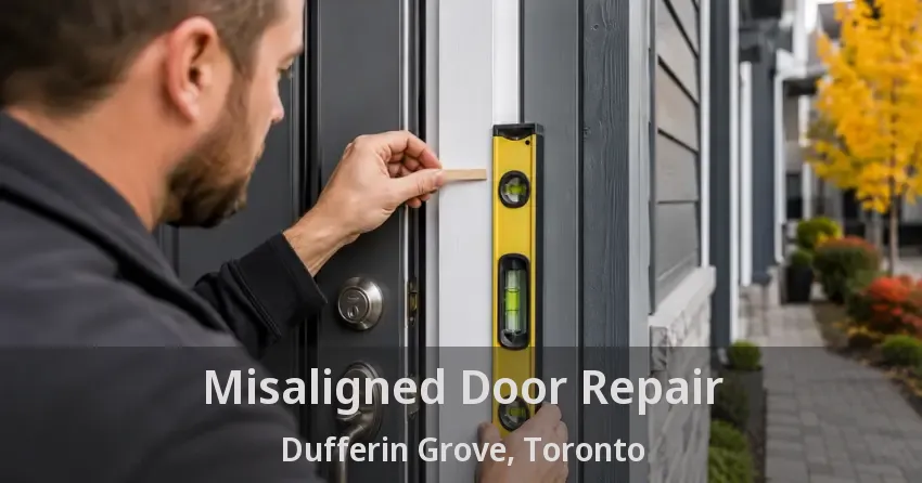 Misaligned Door Repair Dufferin Grove, Toronto - ON