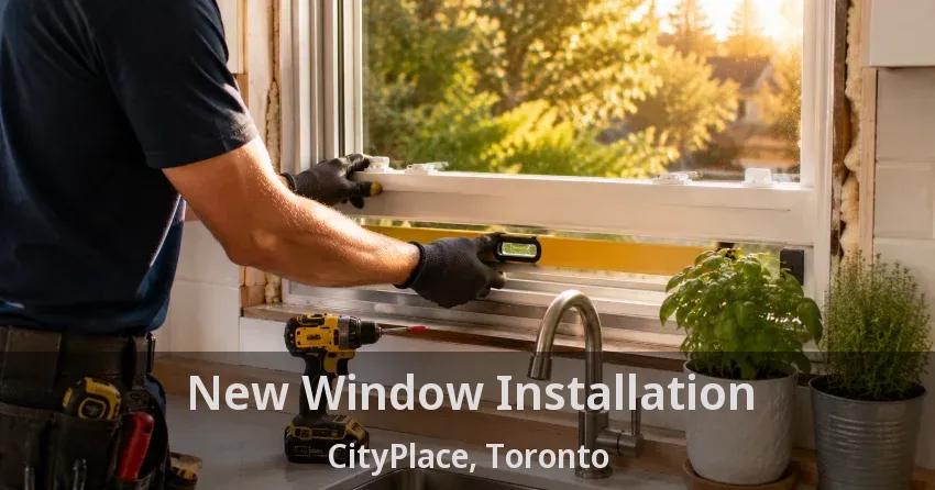 New Window Installation CityPlace, Toronto - ON