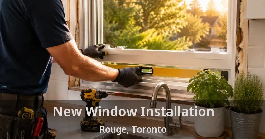 New Window Installation Rouge, Toronto - ON