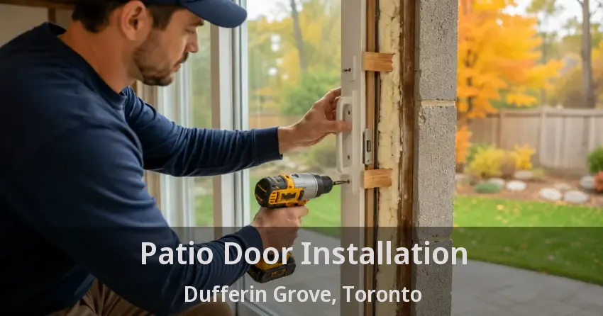 Patio Door Installation Dufferin Grove, Toronto - ON