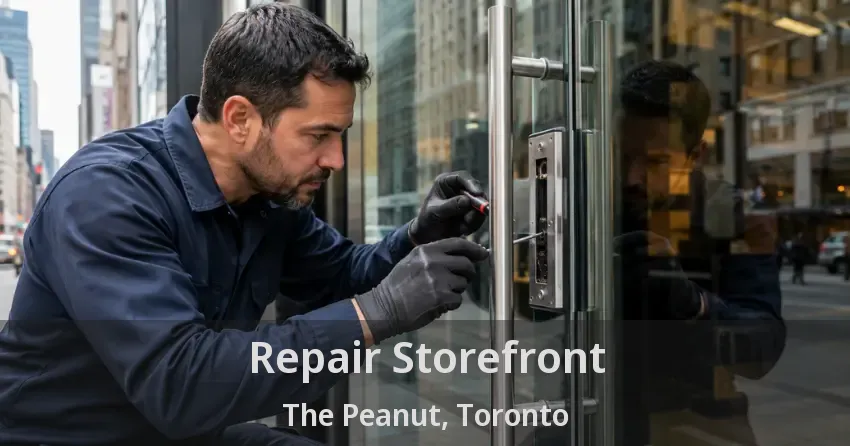 Repair Storefront The Peanut, Toronto - ON