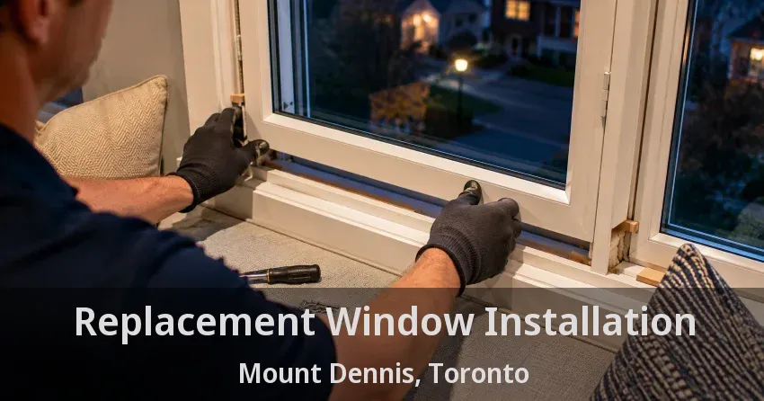 Replacement Window Installation Mount Dennis, Toronto - ON