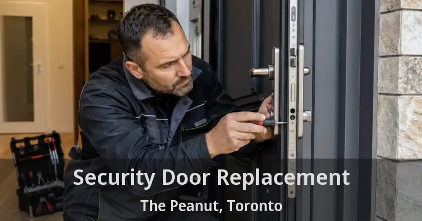 Security Door Replacement The Peanut, Toronto - ON