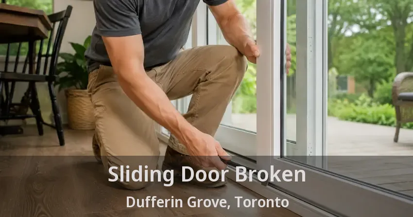 Sliding Door Broken Dufferin Grove, Toronto - ON