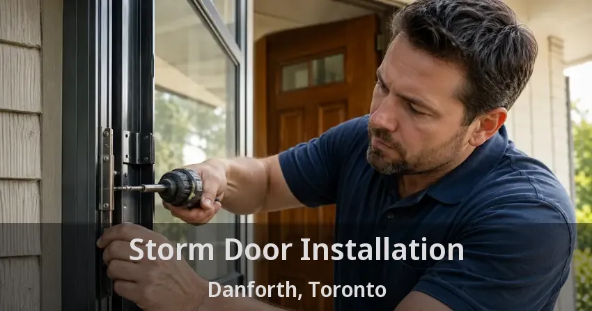 Storm Door Installation Danforth, Toronto - ON