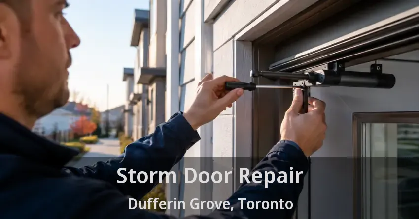 Storm Door Repair Dufferin Grove, Toronto - ON