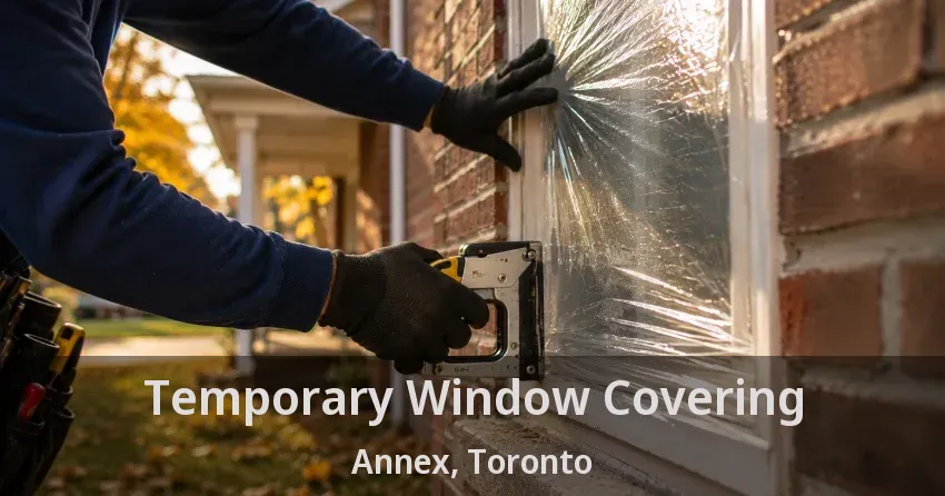 Temporary Window Covering Annex, Toronto - ON
