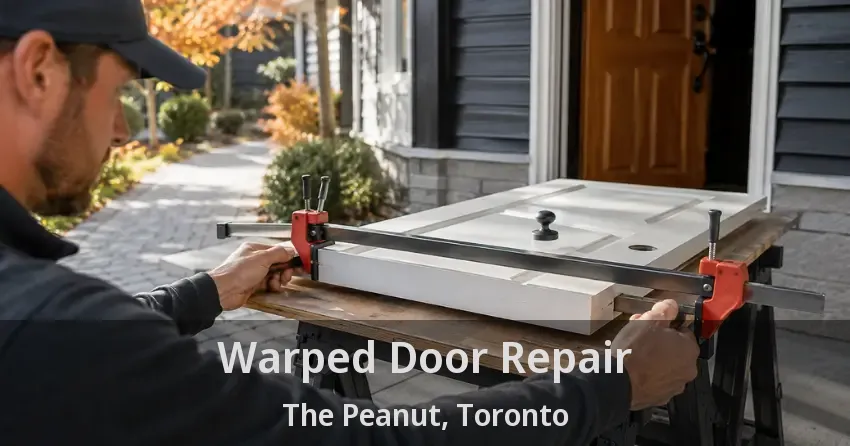 Warped Door Repair The Peanut, Toronto - ON
