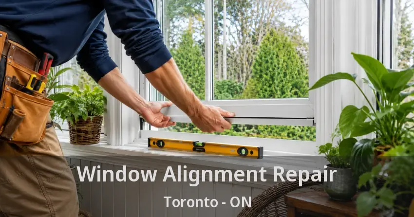 Window Alignment Repair Toronto - ON