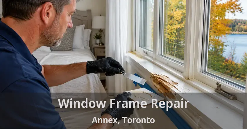Window Frame Repair Annex, Toronto - ON