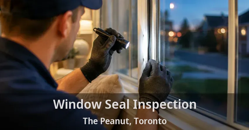 Window Seal Inspection The Peanut, Toronto - ON