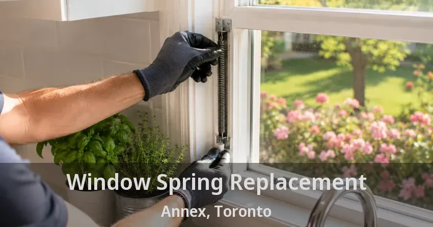 Window Spring Replacement Annex, Toronto - ON